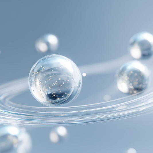 Hyaluronic Spheres in Squalane